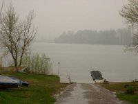 Schlechtes Wetter am Silbersee