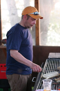 Beim Aggressivgrilling