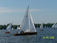 Viele Boot kein Wind