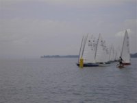 Zweiter Start der ersten Wettfahrt