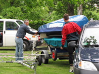 Frustkonsumgter-Abladung  inklusive Regenwasser.