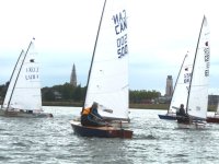 OK-Jolle mit Kanadischen Hoheitszeichen