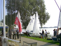 Erffnung einer Segelregatta