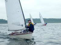 OK Jollen auf der Kreuz